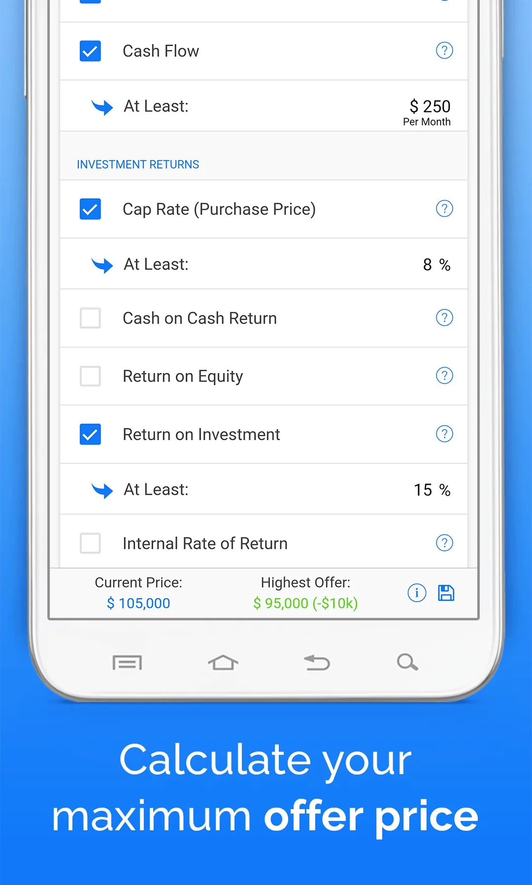 DealCheck: Analyze Real Estate | Indus Appstore | Screenshot