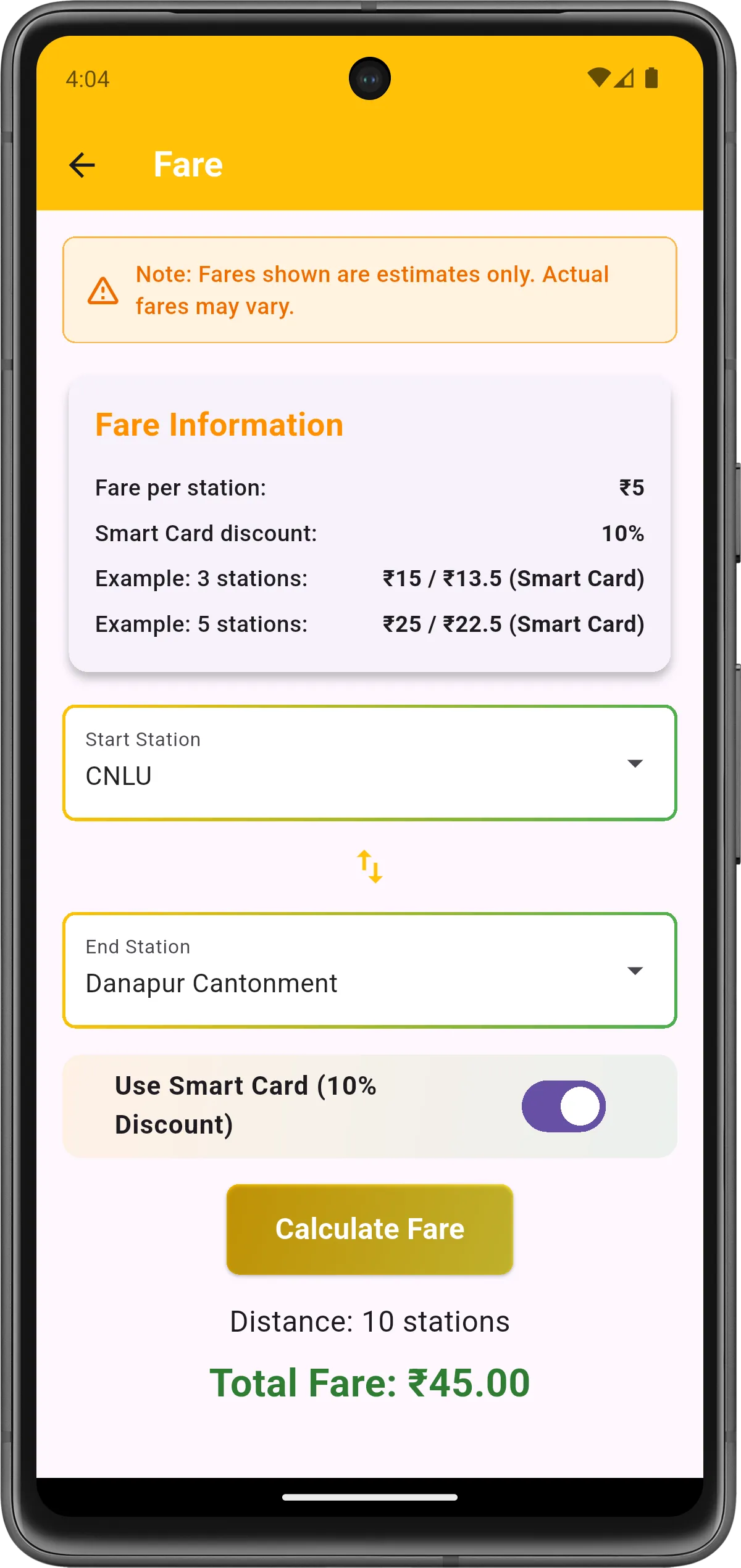 Patna City Metro Navigator | Indus Appstore | Screenshot