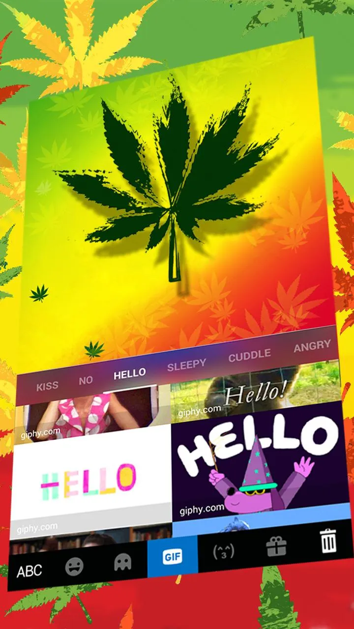 Amazing Leafy Weed Theme | Indus Appstore | Screenshot