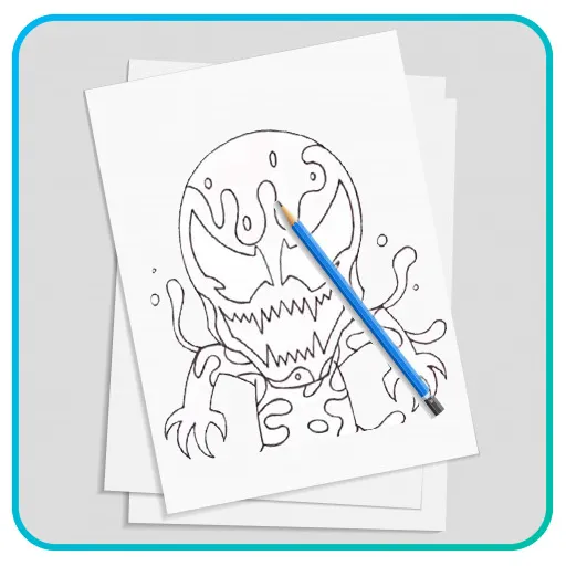 How To Draw Superhero Venom | Indus Appstore | Screenshot