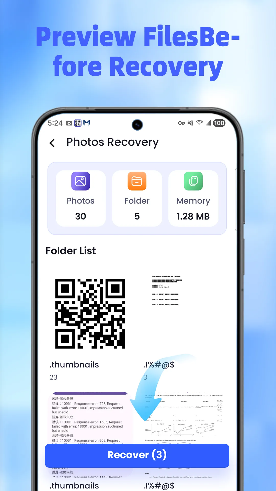 File Recovery | Indus Appstore | Screenshot