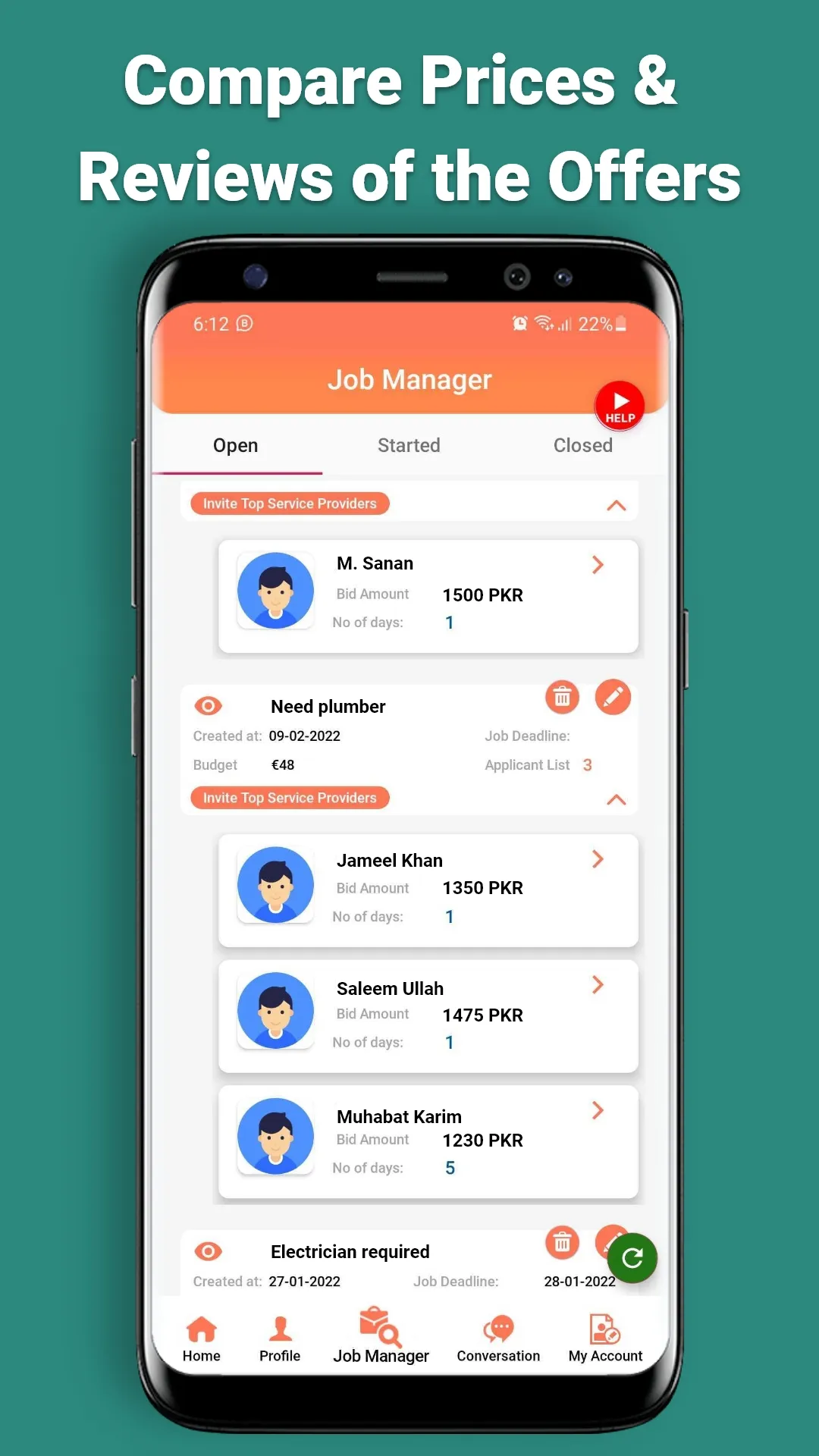 Odlay Services Experts & Handy | Indus Appstore | Screenshot