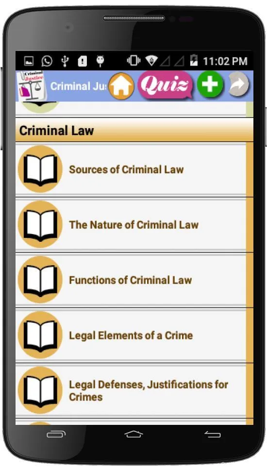 Criminal Justice Courses | Indus Appstore | Screenshot