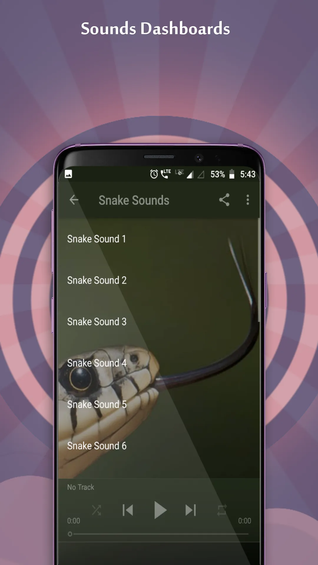 Snake Sounds | Indus Appstore | Screenshot