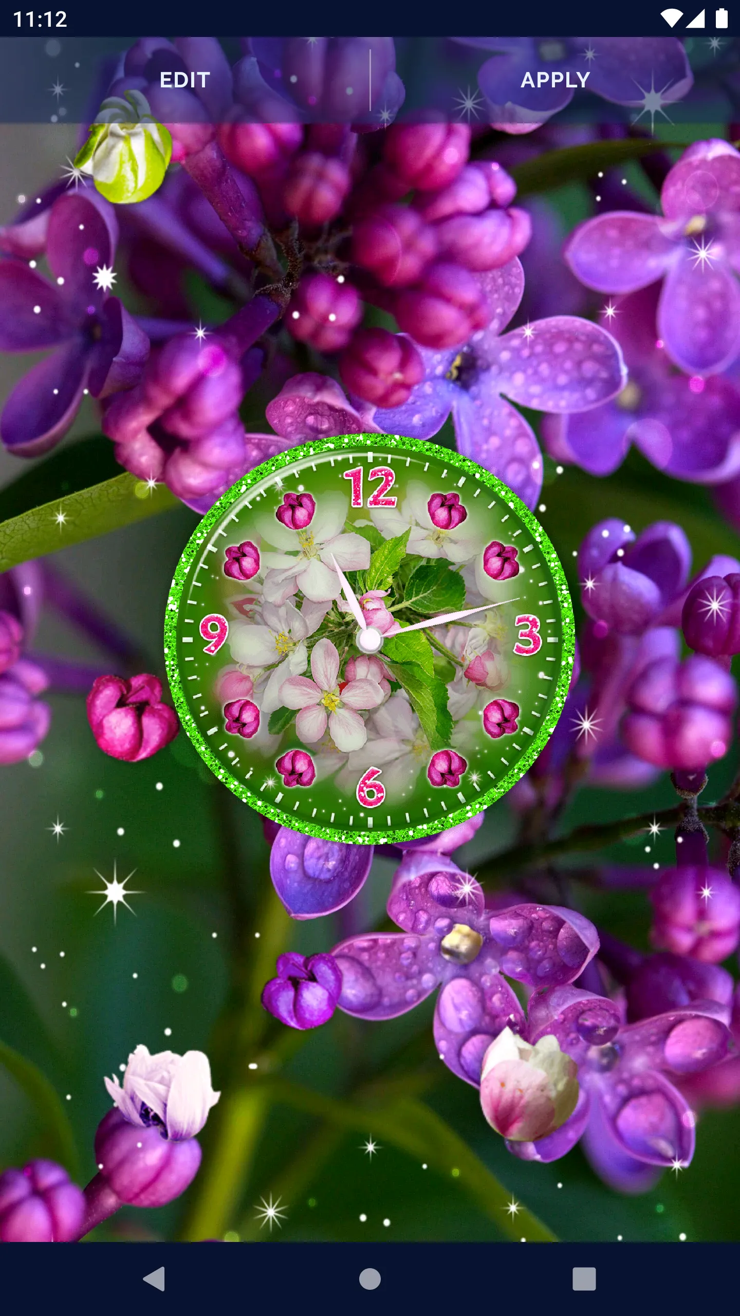 Flower Clocks Wallpapers | Indus Appstore | Screenshot