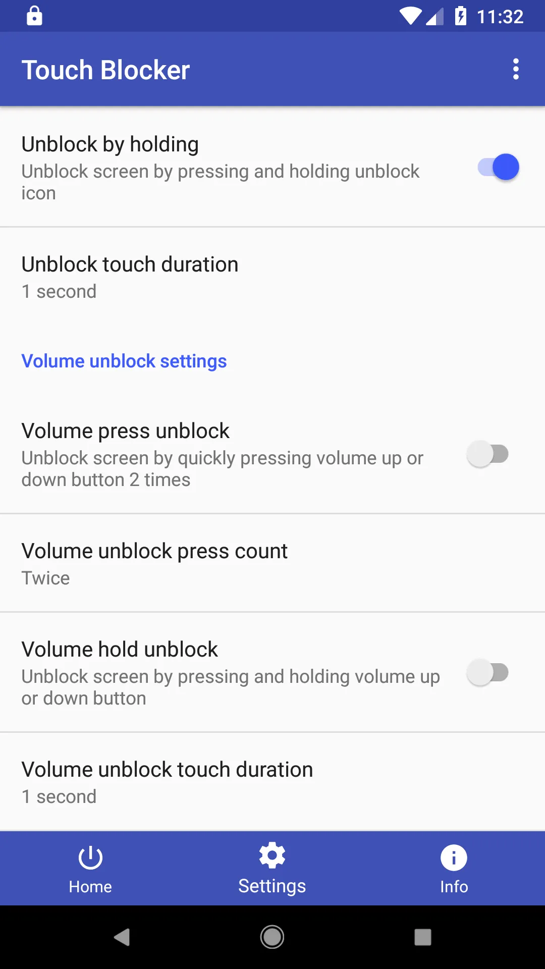 Touch Blocker - Block touches | Indus Appstore | Screenshot