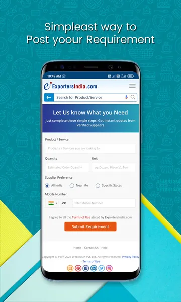 ExportersIndia - B2B Directory | Indus Appstore | Screenshot