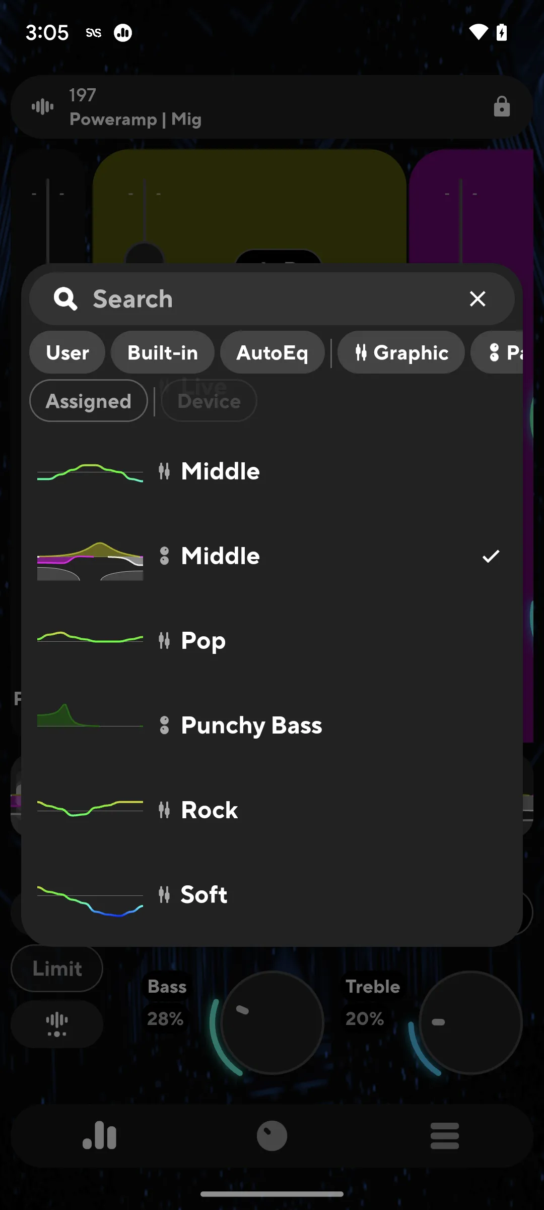 Poweramp Equalizer | Indus Appstore | Screenshot