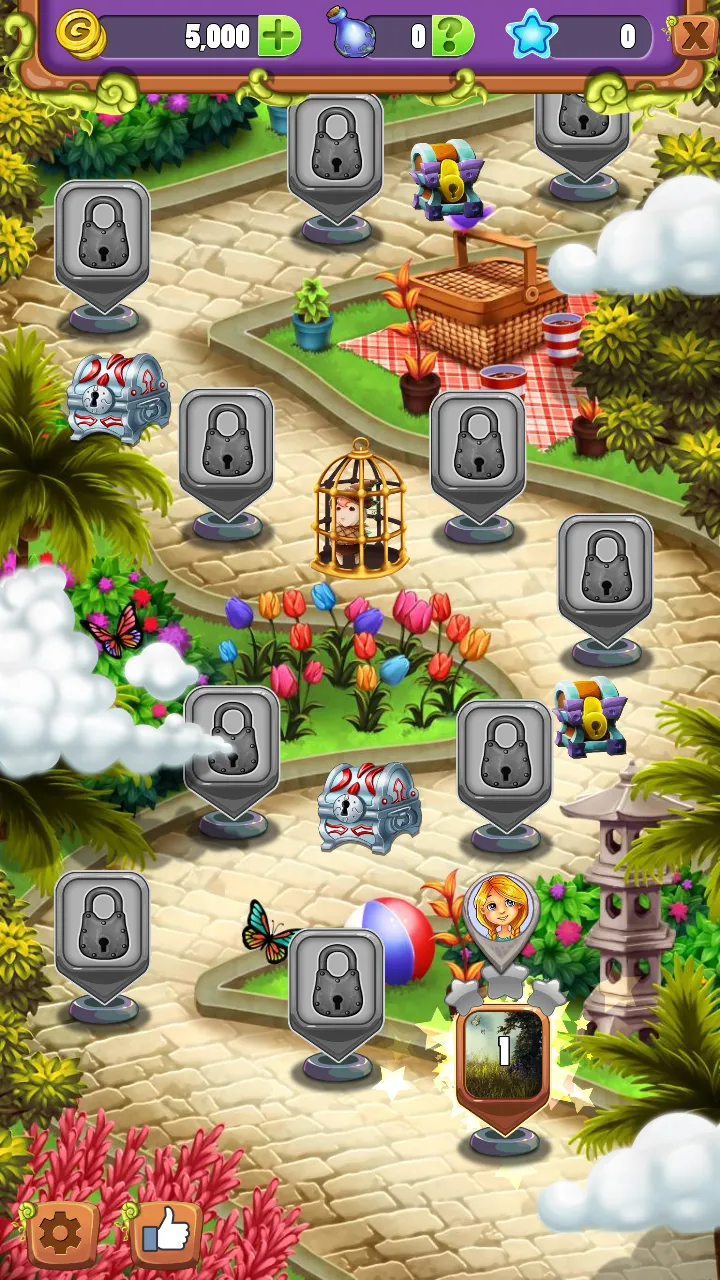 Mahjong Garden Four Seasons | Indus Appstore | Screenshot