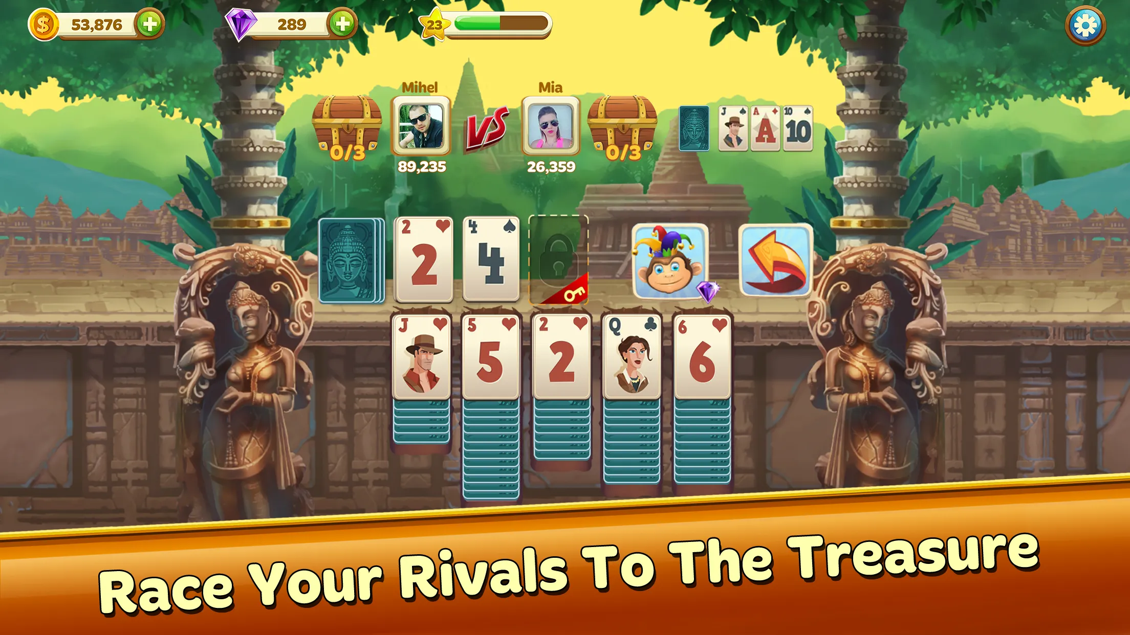 Solitaire Treasure Hunt | Indus Appstore | Screenshot