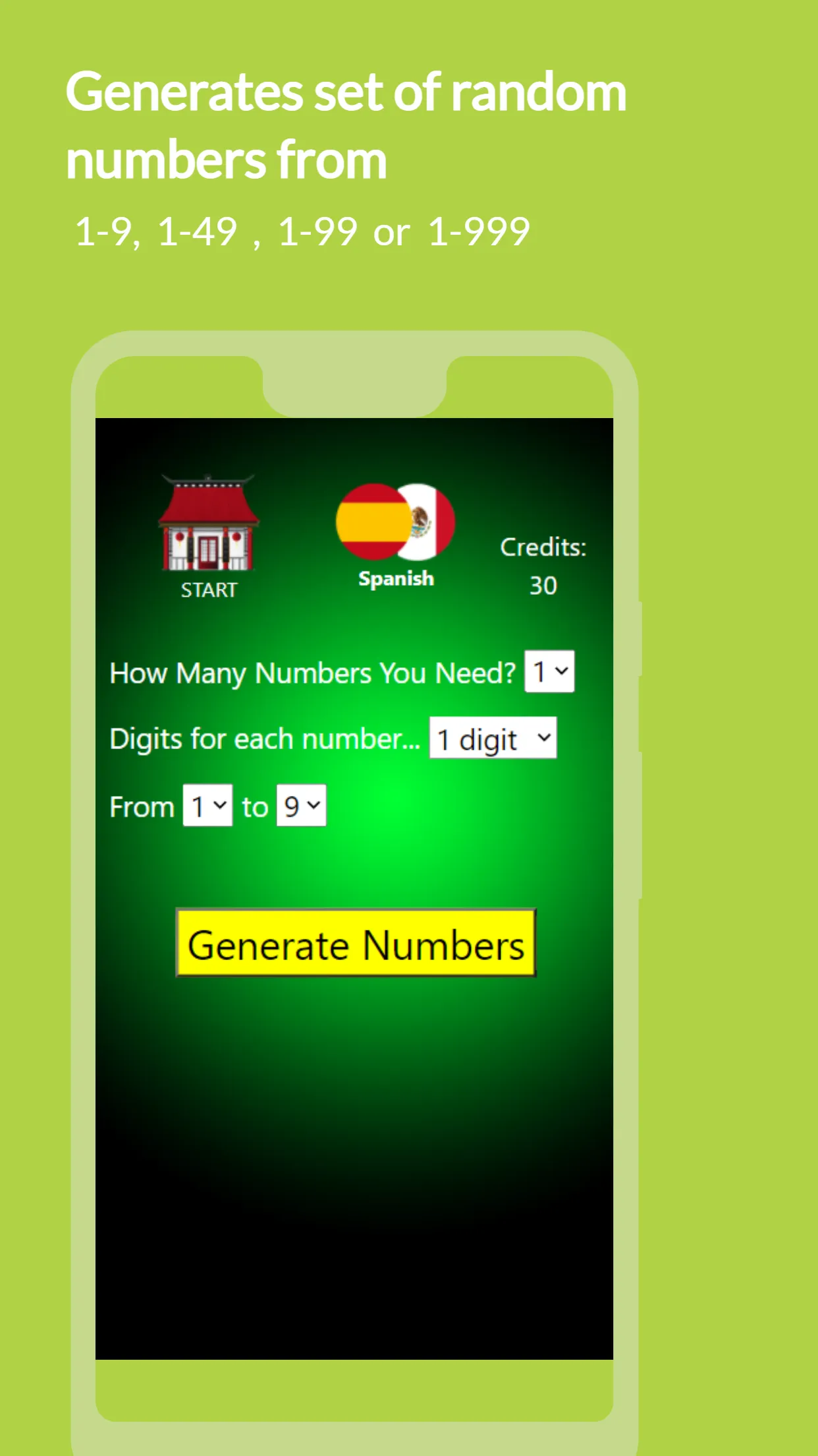 My lucky numbers | Indus Appstore | Screenshot