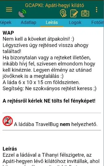 g:hu+ geocaching alkalmazás | Indus Appstore | Screenshot