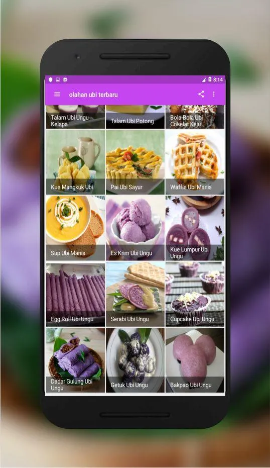 resep olahan ubi offline | Indus Appstore | Screenshot
