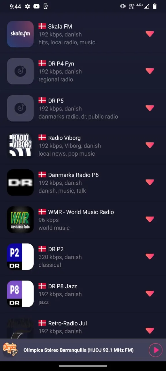 DR Radio P5 App DK | Indus Appstore | Screenshot