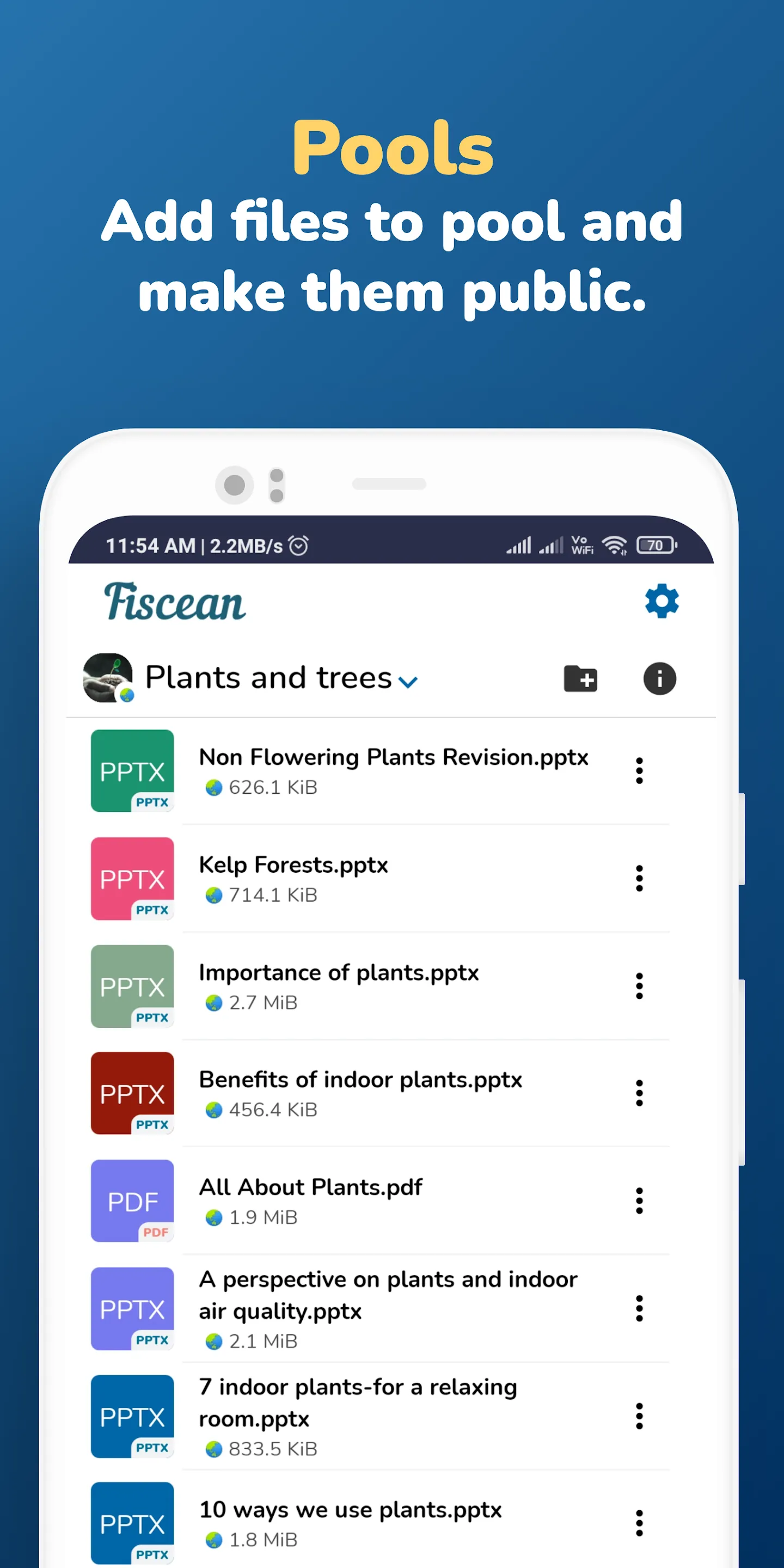 Fiscean - The Social Files App | Indus Appstore | Screenshot