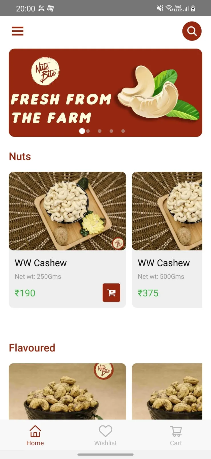 NutsBite | Indus Appstore | Screenshot