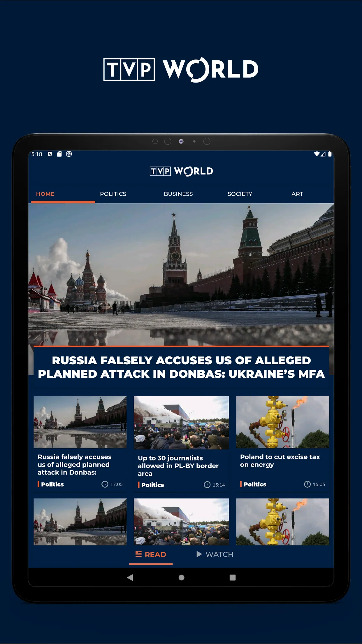 TVP World | Indus Appstore | Screenshot