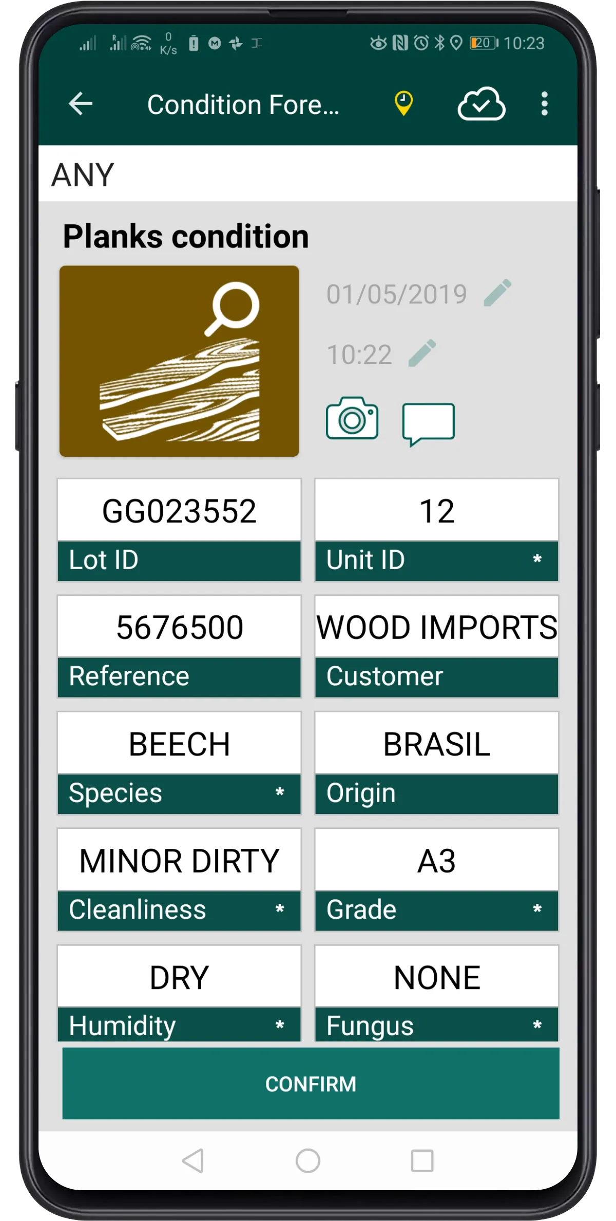 arl Forestry Survey | Indus Appstore | Screenshot