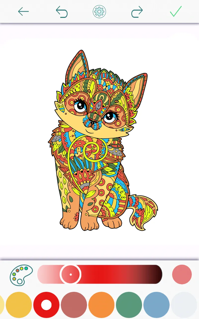 Cat Coloring Pages for Adults | Indus Appstore | Screenshot