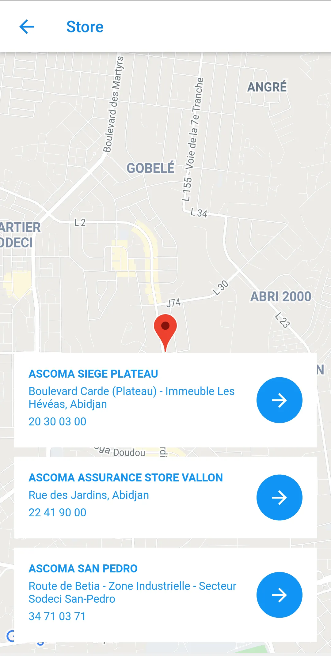 ASCOMA Côte d'Ivoire | Indus Appstore | Screenshot