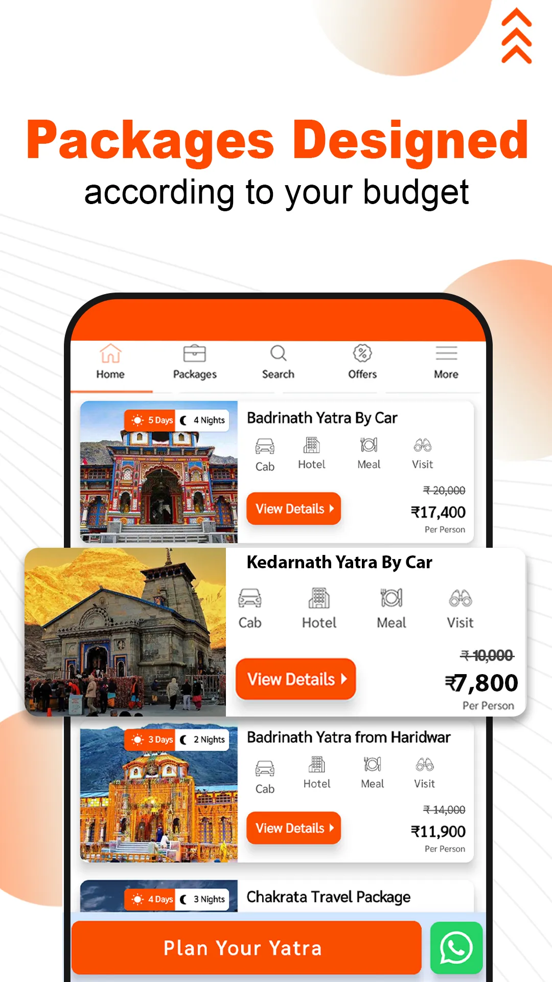 Chardham Travel Booking App | Indus Appstore | Screenshot