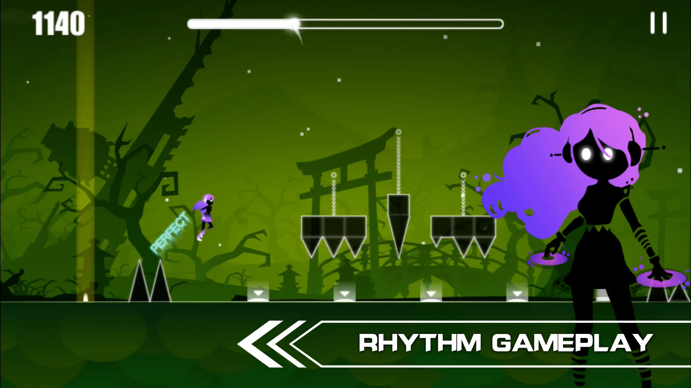 Muse Runner - Rhythmic parkour | Indus Appstore | Screenshot