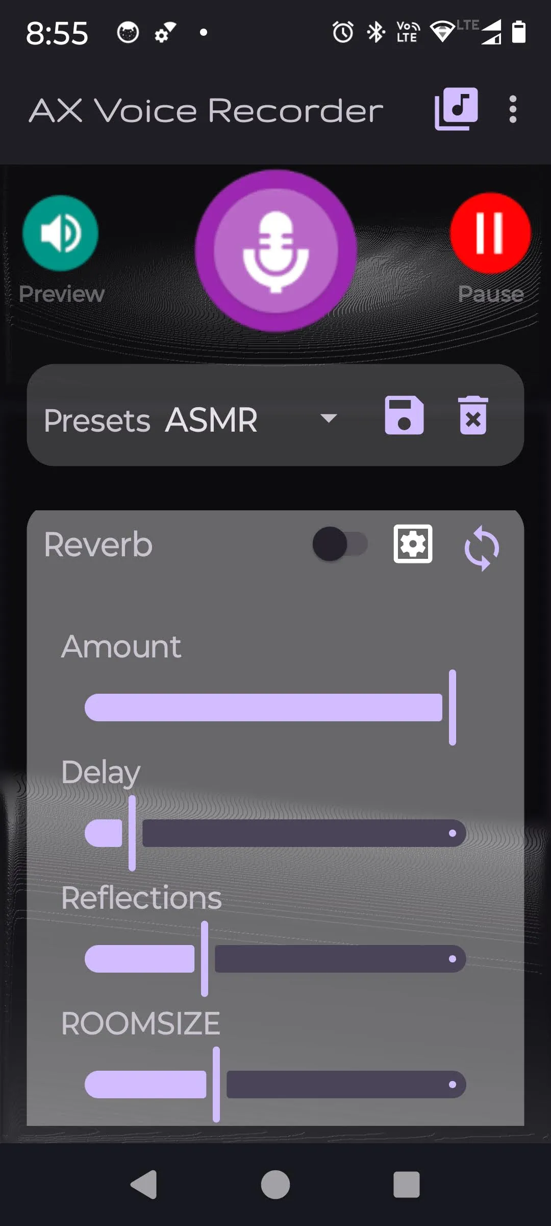 AX Voice Recorder with Effects | Indus Appstore | Screenshot