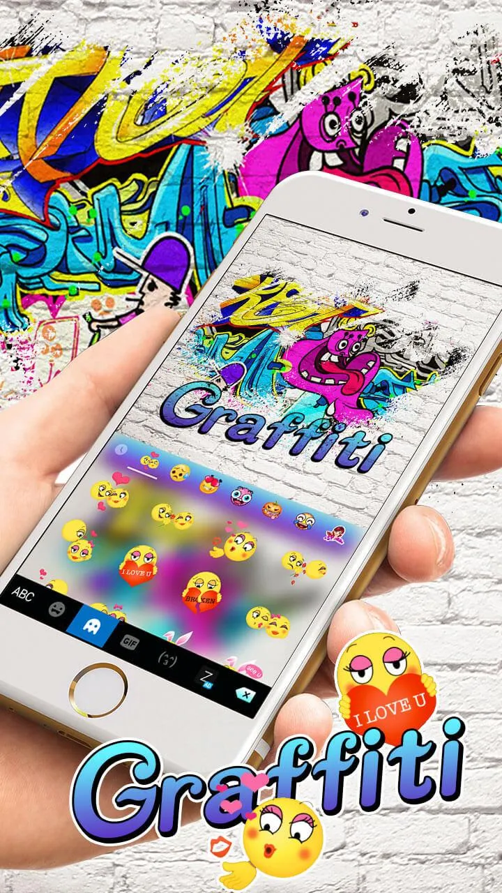 Graffiti Swag Keyboard Theme | Indus Appstore | Screenshot