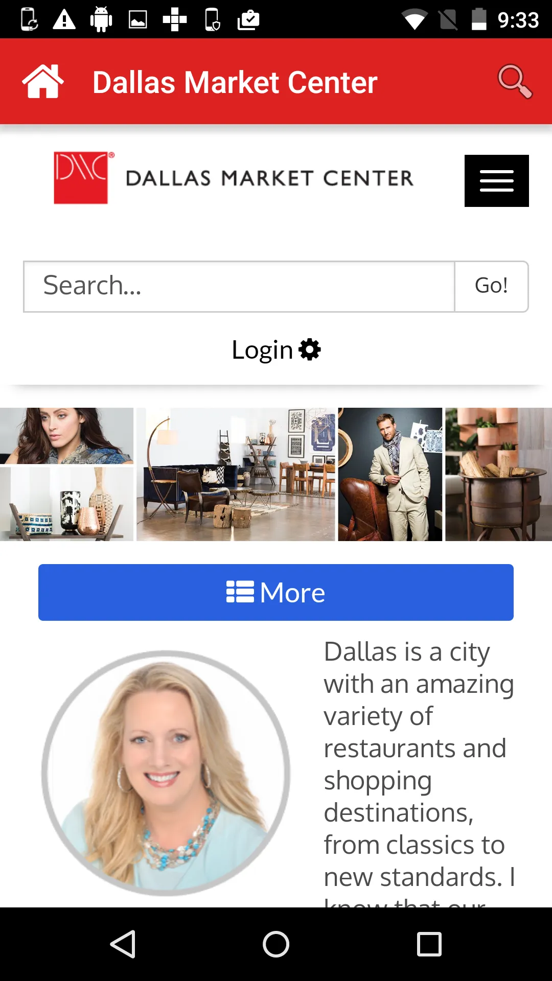 Dallas Market Center | Indus Appstore | Screenshot