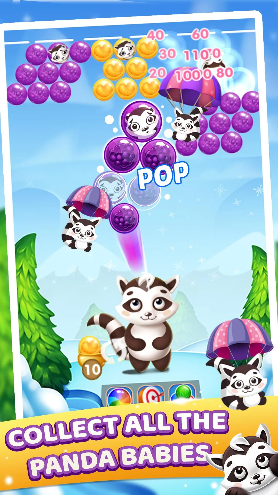 Raccoon Bubbles | Indus Appstore | Screenshot