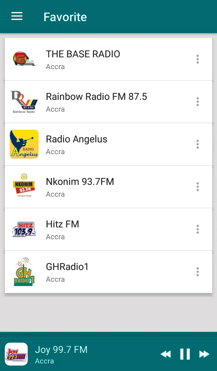 Radio Ghana | Indus Appstore | Screenshot