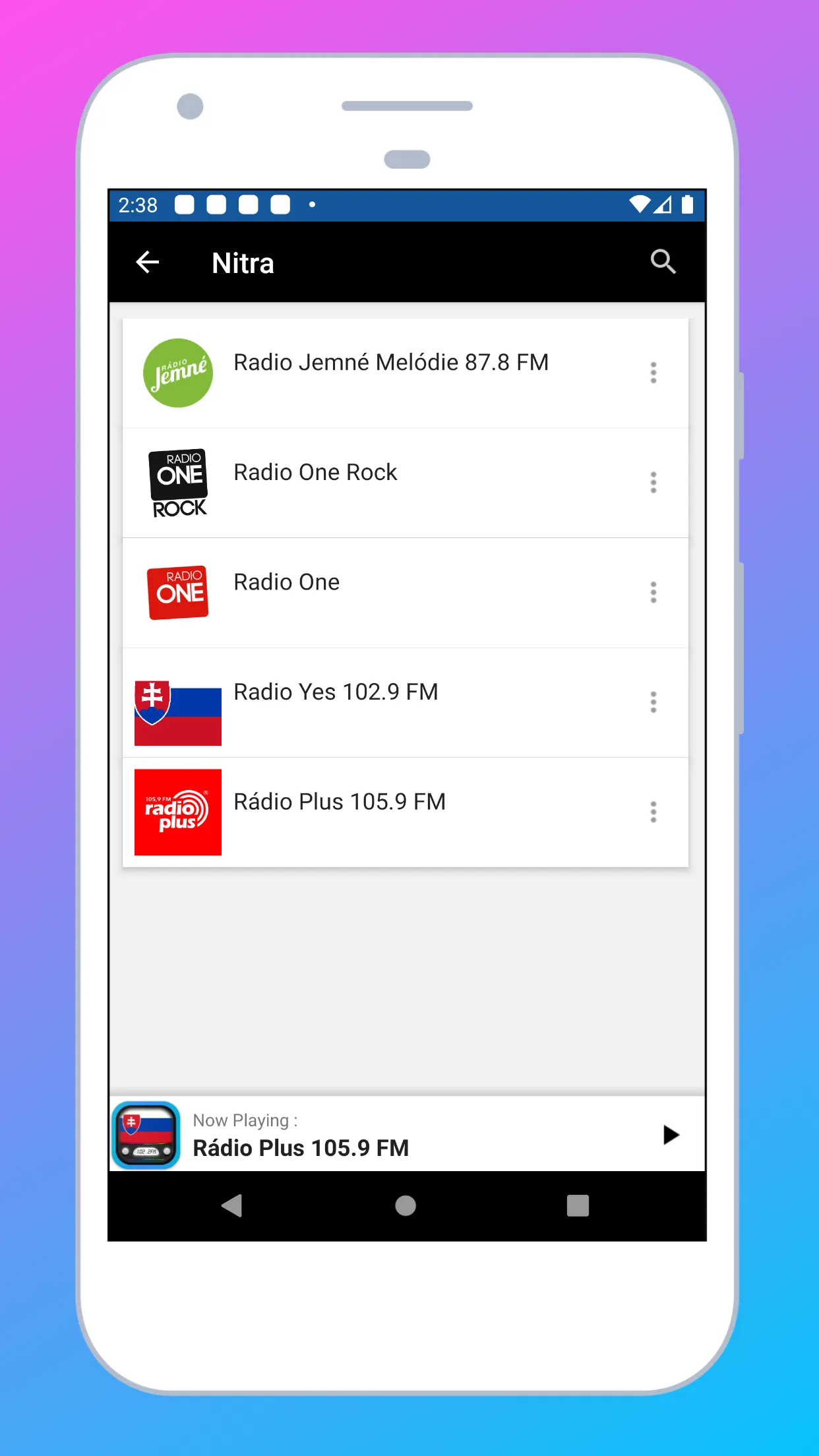 Radio Slovakia + FM Radio SK | Indus Appstore | Screenshot