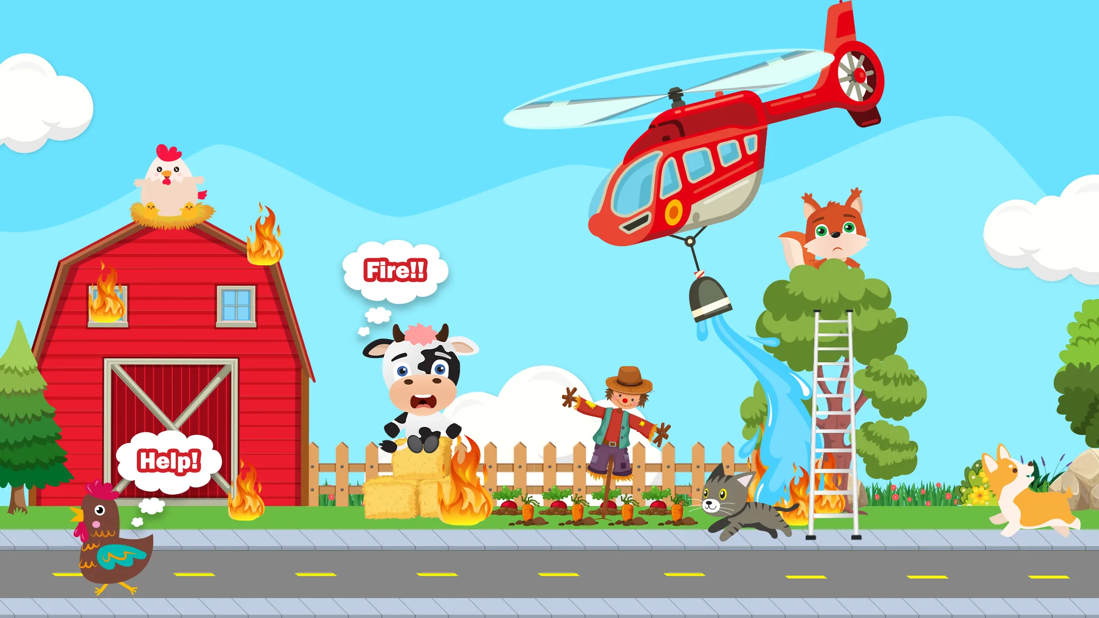 Fireman for Kids - Fire Truck | Indus Appstore | Screenshot