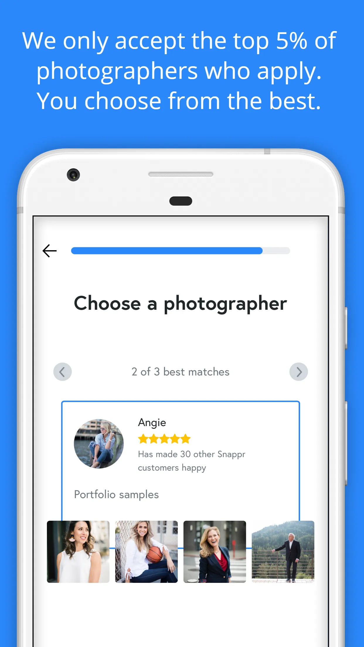 Snappr On-Demand Photographers | Indus Appstore | Screenshot