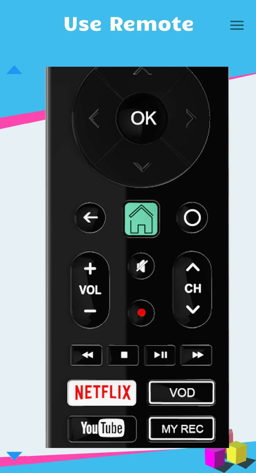 Remote control for PartnerTV | Indus Appstore | Screenshot