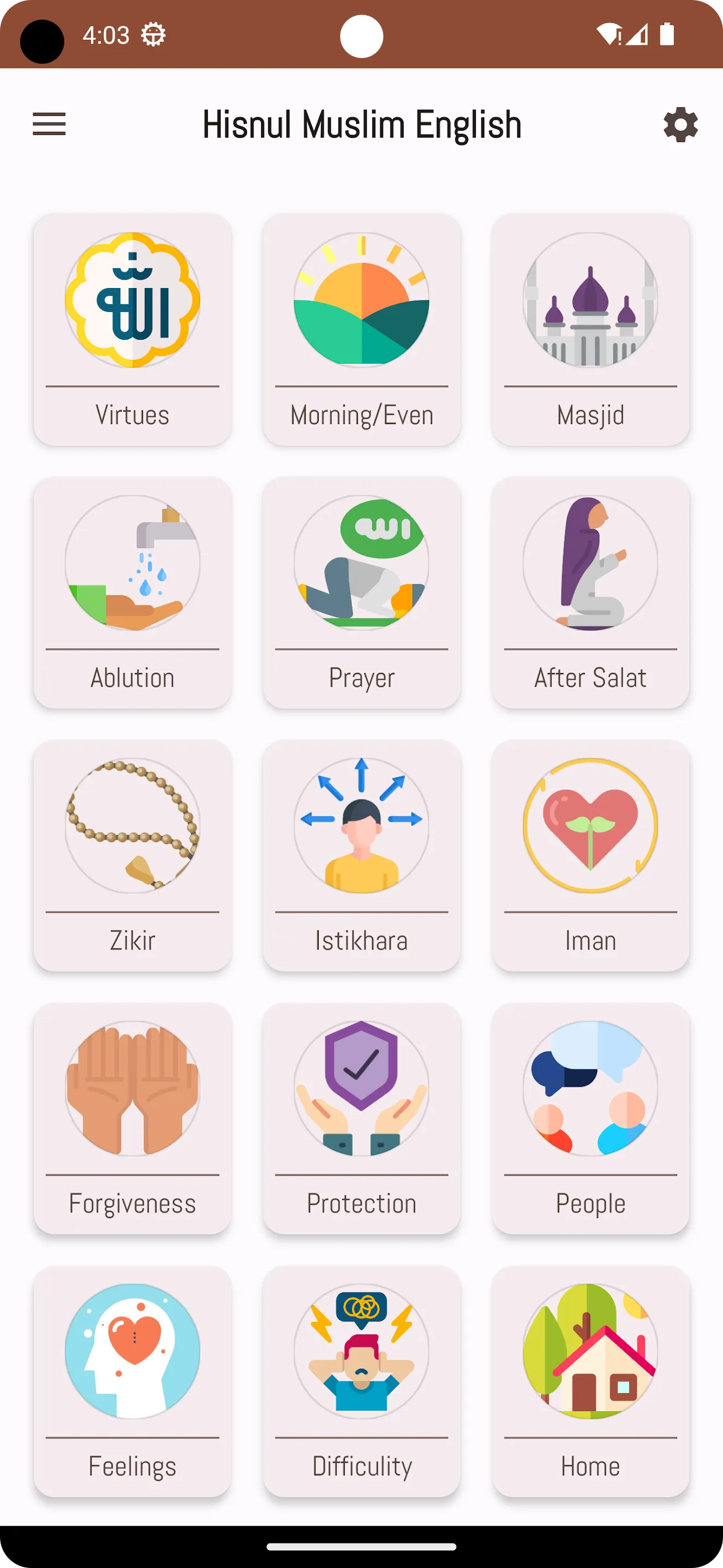 Hisnul Muslim English | Indus Appstore | Screenshot