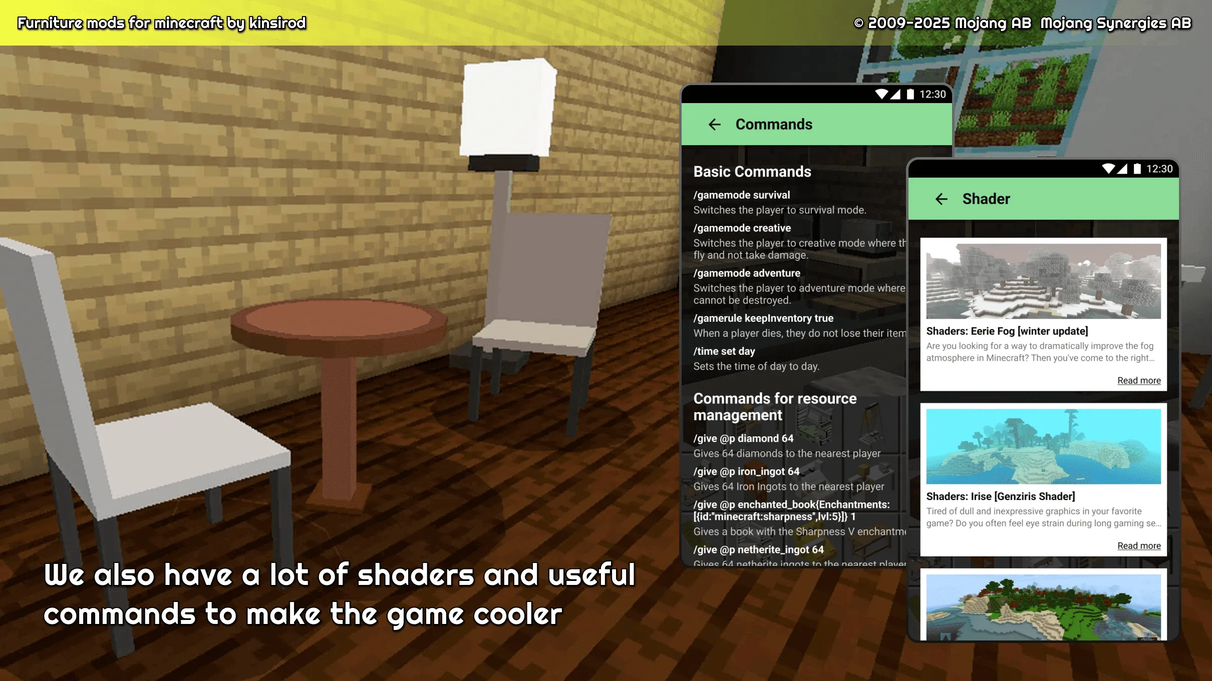 Furniture mods for Minecraft | Indus Appstore | Screenshot