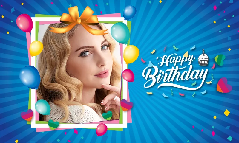 Birthday Photo Frames | Indus Appstore | Screenshot