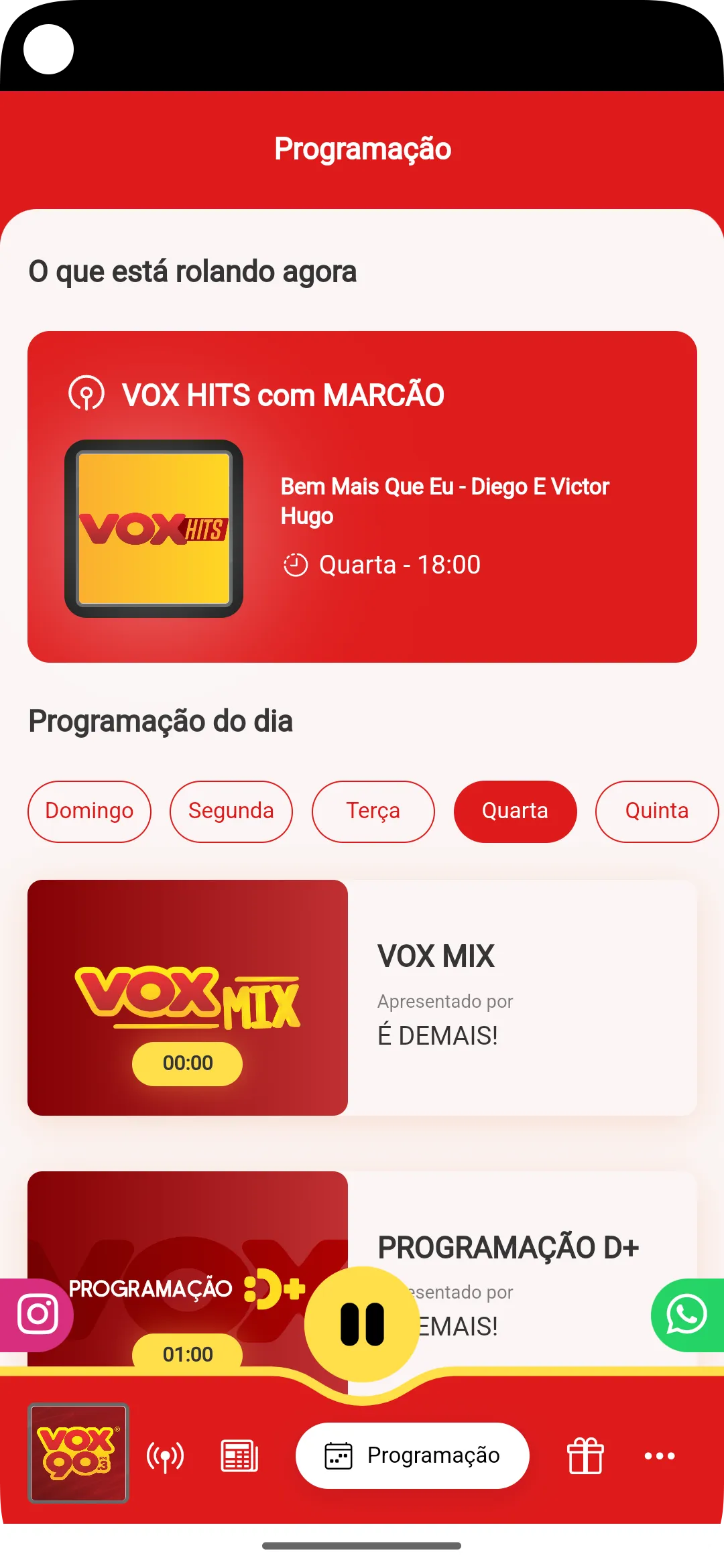 Vox 90 FM | Indus Appstore | Screenshot