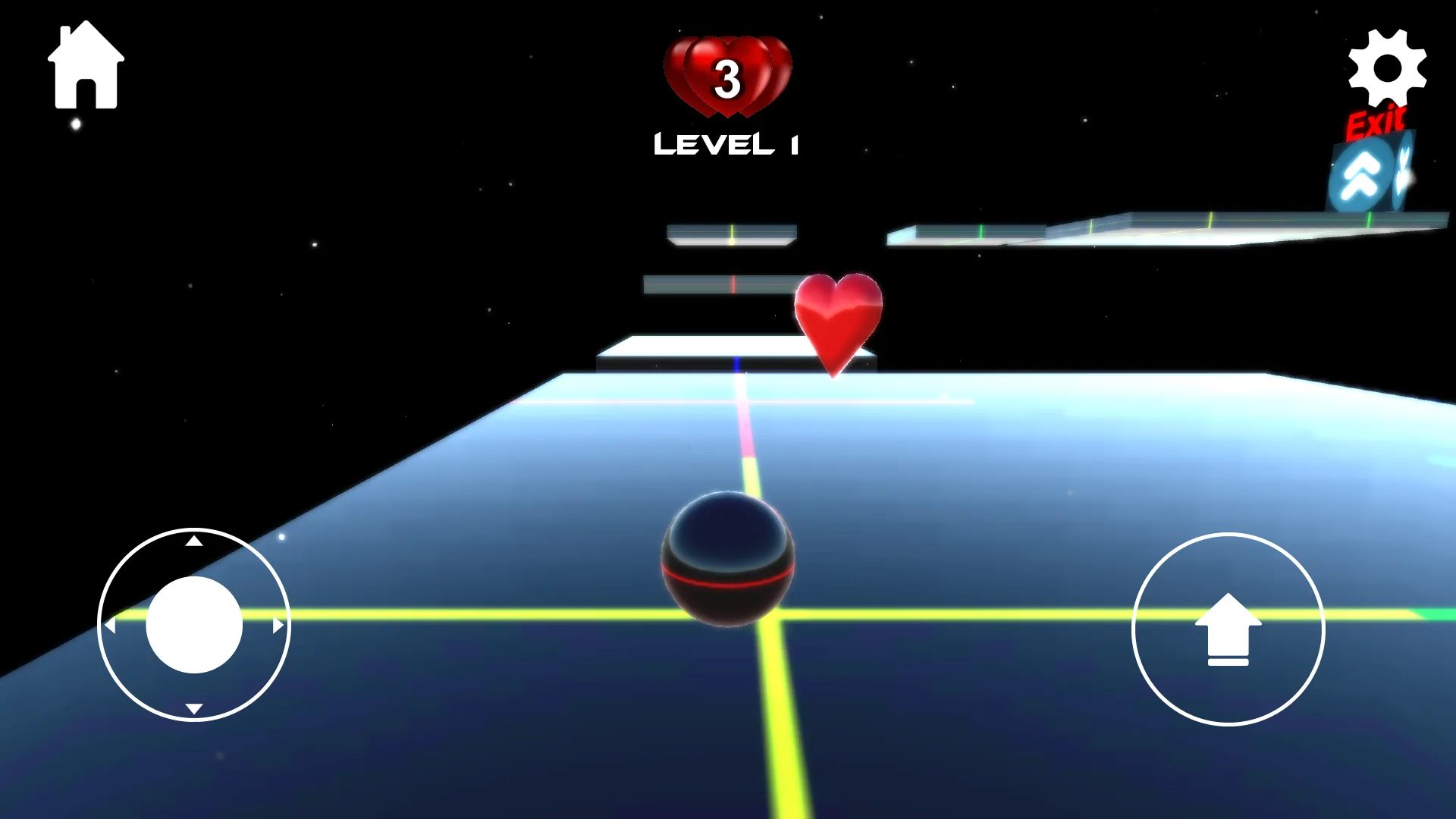 X-Ball Platformer 3D | Indus Appstore | Screenshot