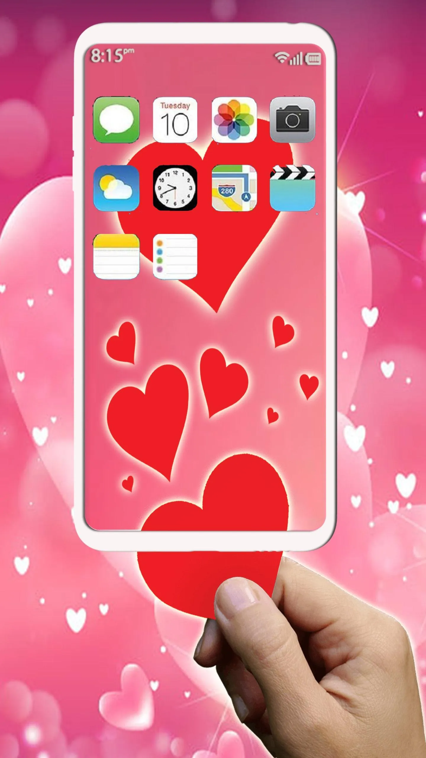 Heart Live Wallpapers: Love | Indus Appstore | Screenshot