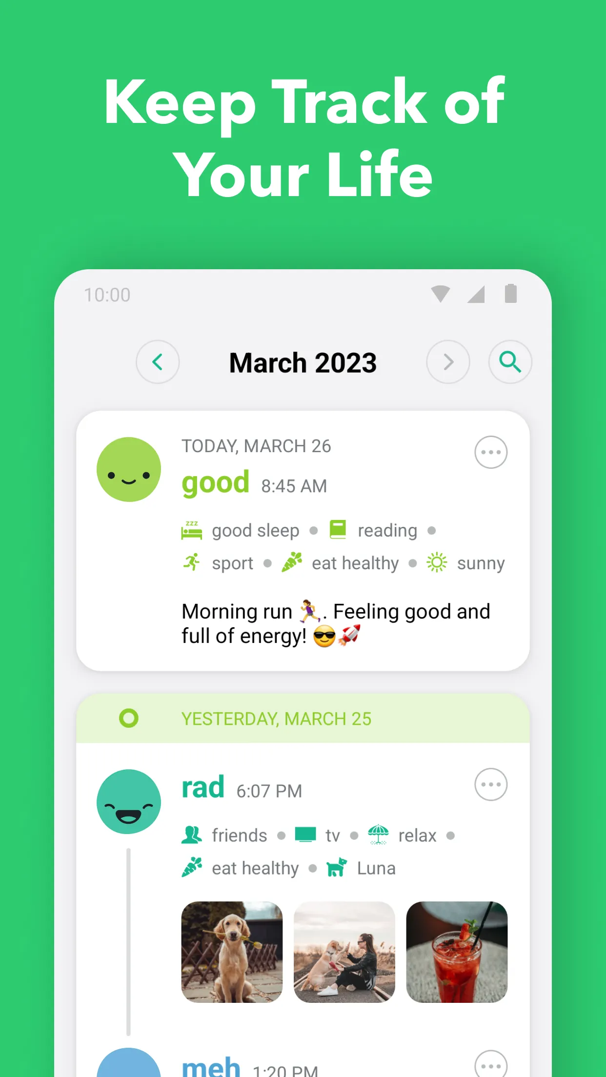 Daylio Journal - Mood Tracker | Indus Appstore | Screenshot