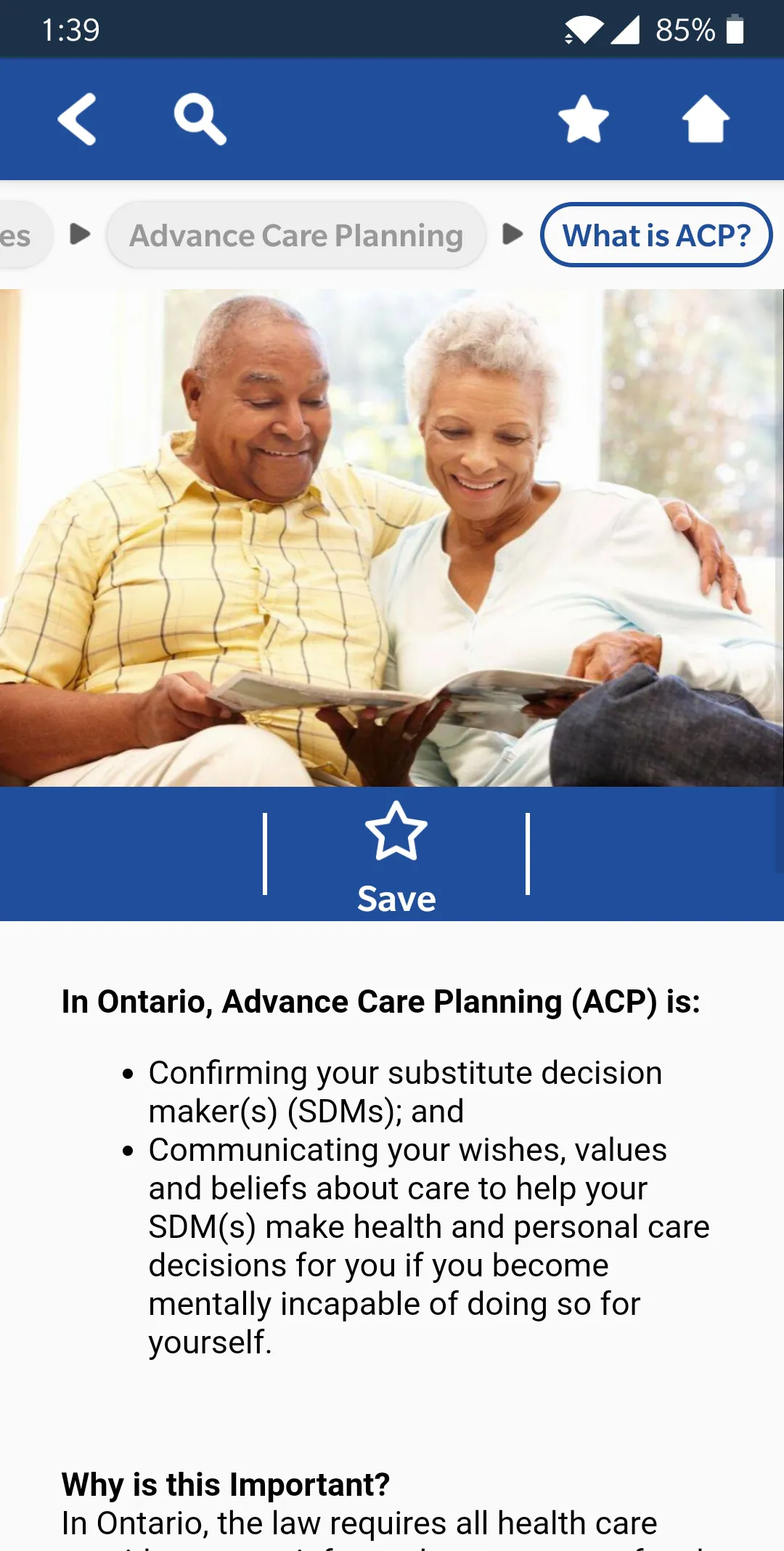 Advance Care Planning Ontario | Indus Appstore | Screenshot