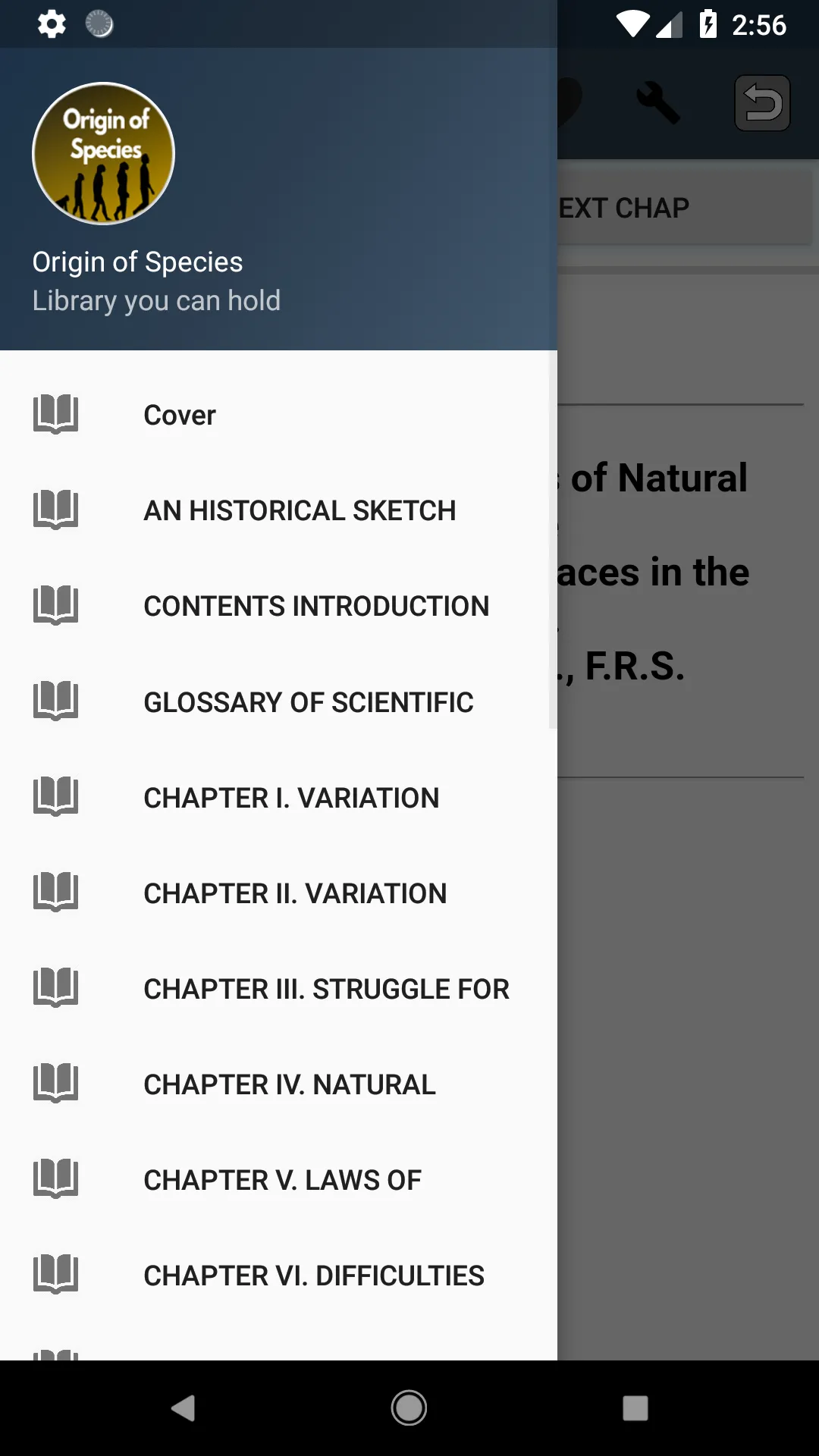 The Origin of Species book by  | Indus Appstore | Screenshot