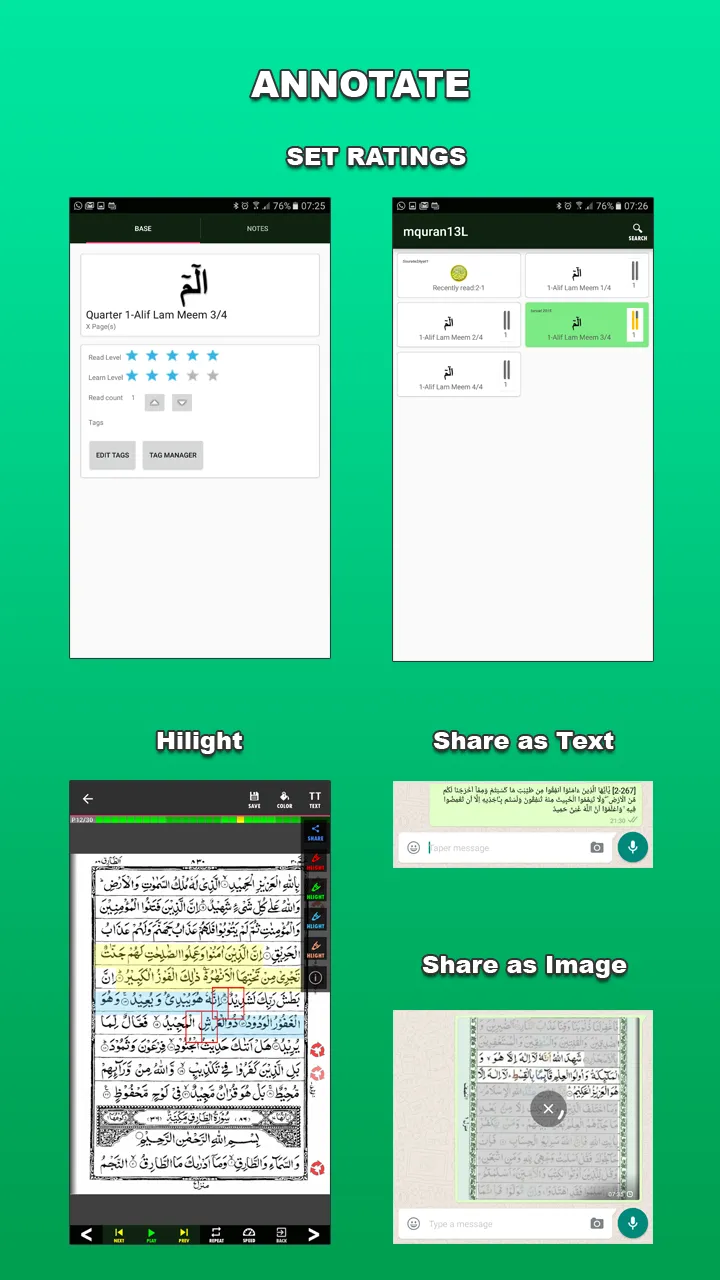 MobileQuran : Quran 13 Tajweed | Indus Appstore | Screenshot