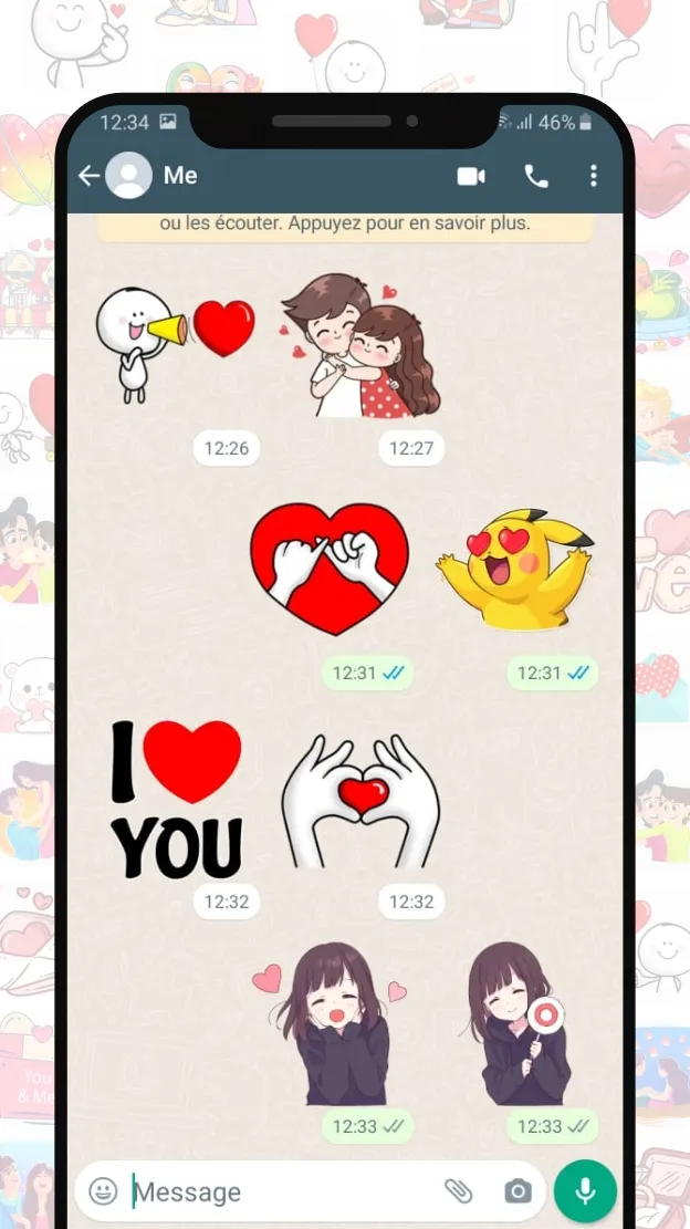 Love Stickers for Whatsapp | Indus Appstore | Screenshot