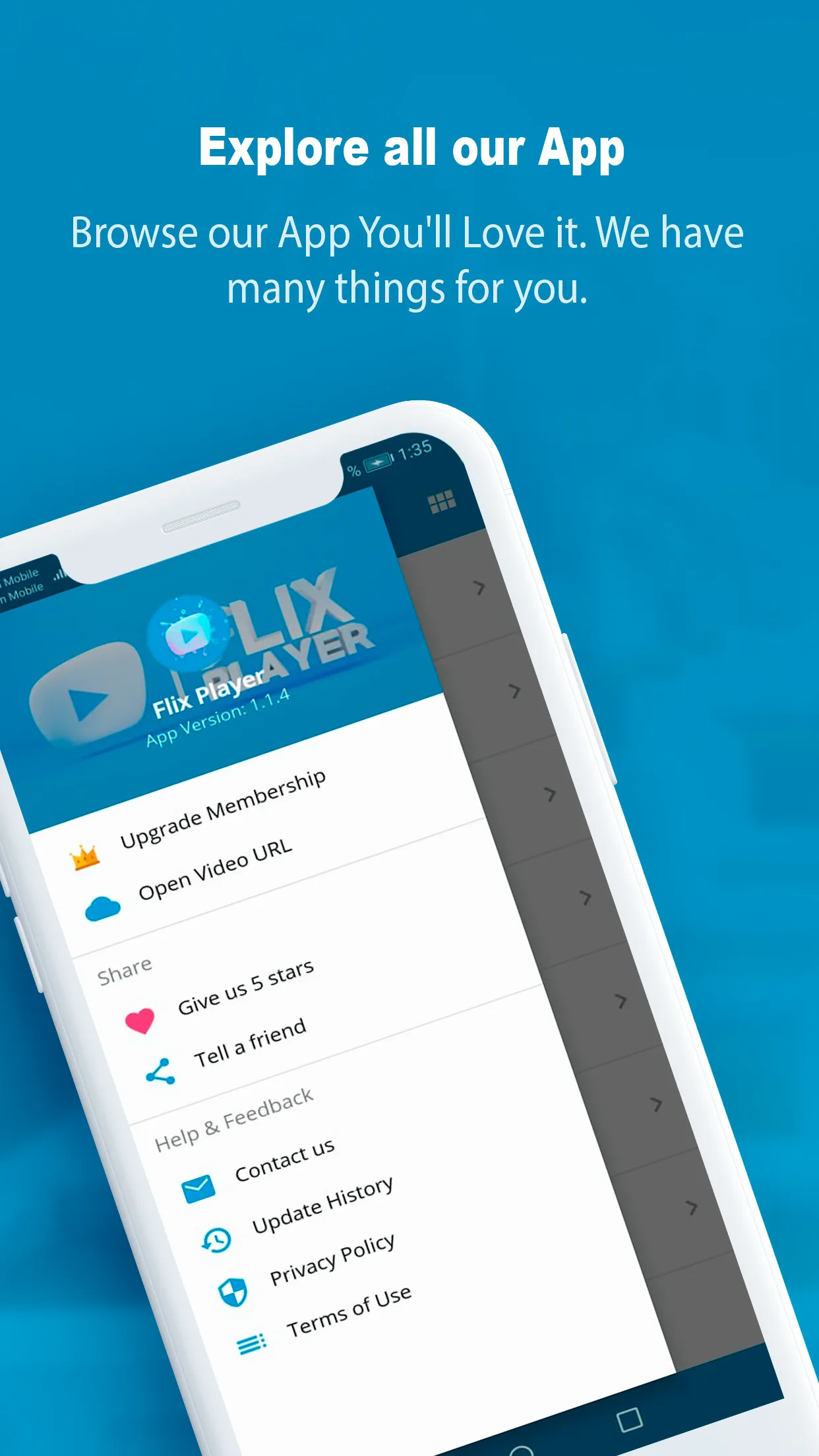 FlixPlayer for Android | Indus Appstore | Screenshot