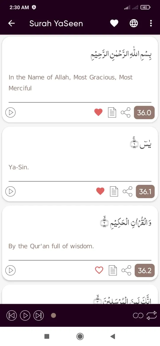Surah Yaseen - Read Yasin | Indus Appstore | Screenshot