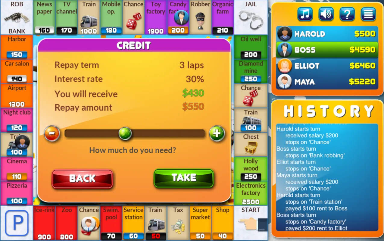 CrazyPoly - Business Dice Game | Indus Appstore | Screenshot