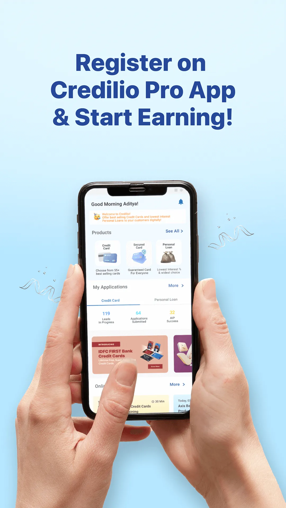 Credilio Pro: Sell Cards Loans | Indus Appstore | Screenshot